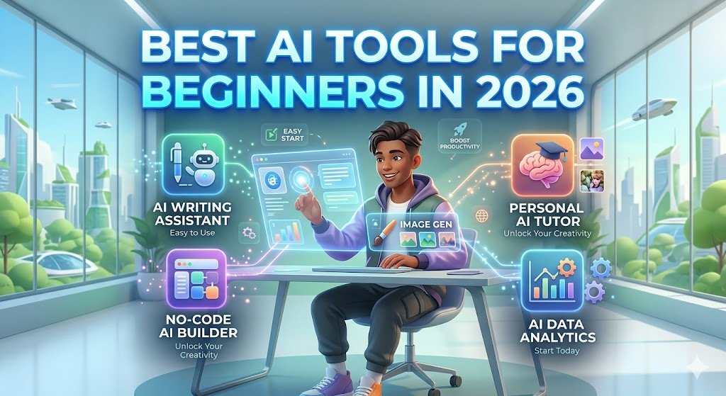 Best AI Tools for Beginners in 2026